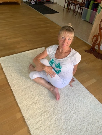 Yoga am Abend